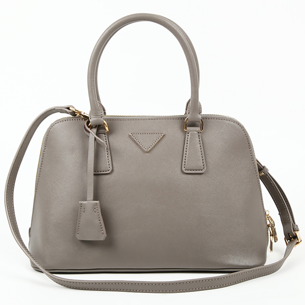 2Wayレザーバッグ：グレー