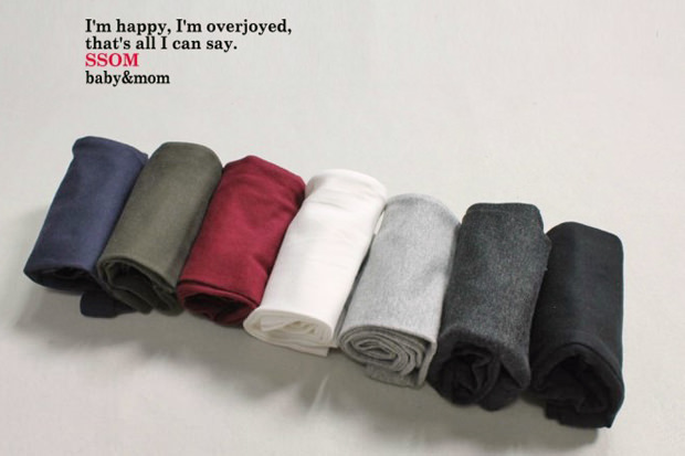 シンプルレギンス：カラーバリエーション