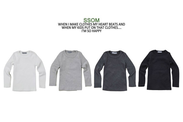 シンプル長袖Tシャツ：カラーバリエーション