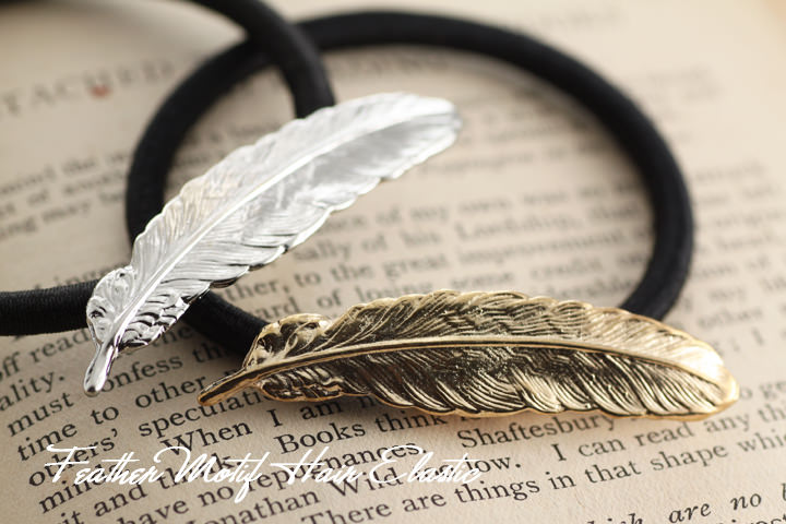 フェザーヘアゴム(羽根)